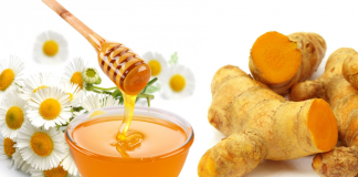làm đẹp bằng bột nghệ và mật ong