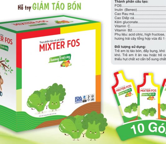 Thực phẩm bảo vệ sức khỏe MIXTER FOS