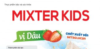 Thực phẩm bảo vệ sức khỏe MIXTER KIDS